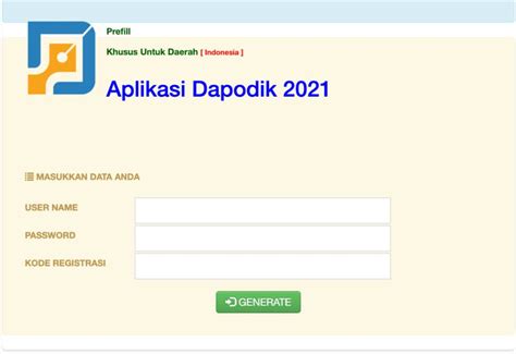 Tim pengembang dapodik telah merilis aplikasi dapodik versi 2021c pada laman dapo.kemdikbud.go.id pada tanggal 11 januari 2021 kemarin memiliki berbagai pembaruan. Cara Unduh/Generate Prefill Dapodik Versi 2021 - OPS SD