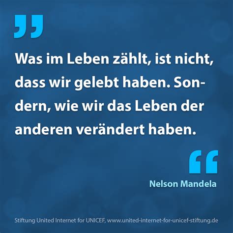 Richard branson für mutiges unternehmertum. Zitat von Nelson Mandela | © United Internet for UNICEF ...
