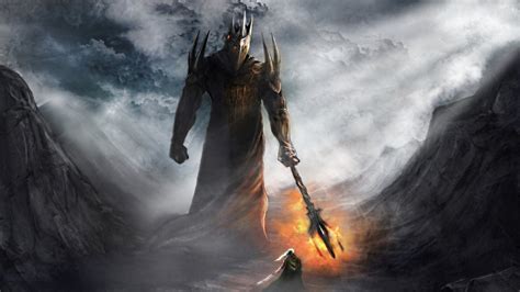 Fantasy Art The Lord Of The Rings Morgoth Wallpapers Hd