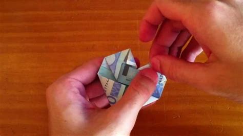 Tutorial De Origami Cómo Hacer Un Corazón Con Un Billete Hacer Un
