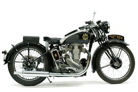 Bonhams 1938 Bsa 500cc M24 Gold Star Frame No Jm24 248 Engine No