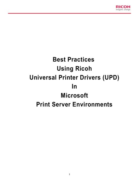 Pcl6 v4 driver for universal print. Best Practices Using Ricoh Universal Printer Drivers ...