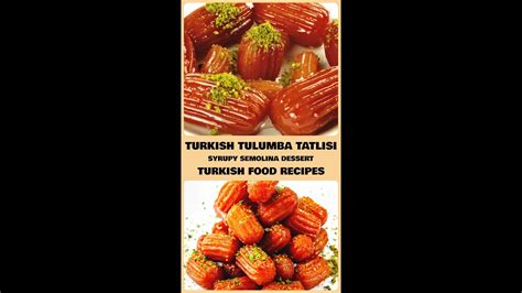 Turkish Tulumba Tatlisi Syrupy Semolina Dessert Recipe Youtube