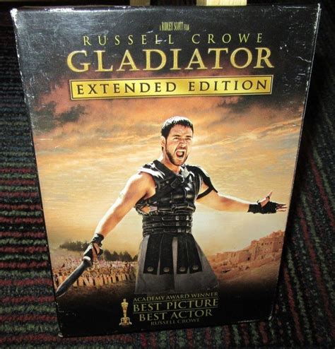 Gladiator Dvd 2005 3 Disc Set Extended Edition For Sale Online