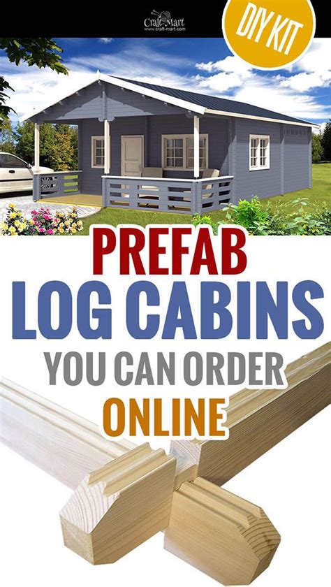 Log cabin kits can be put together by contractors, or ambitious diy homeowners with a couple friends (if the kit is simple enough and the owner is ambitious enough). Tiny Log Cabin Kits - Easy DIY Project - Craft-Mart in ...