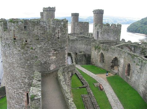Conwy Castle Was Built By Edward I During His Conquest Of Wales