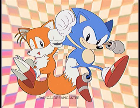 Classic Sonic And Classic Tails Artist Radicaldreamcaster Rsonicthehedgehog