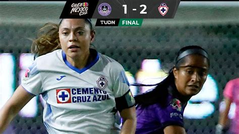 Liga MX Femenil Mazatlán 1 2 Cruz Azul Jugadas goles y resumen TUDN