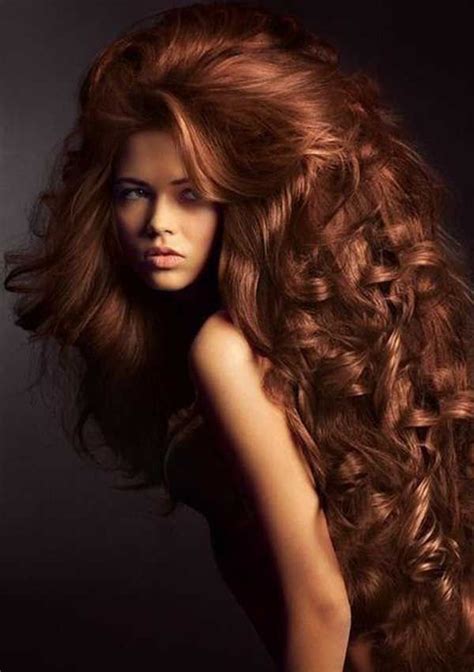 Big Long Curly Chestnut Hairstyle Hairstyles And Haircuts Pinterest