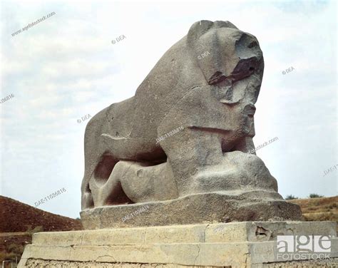 The Lion Of Babylon A Stone Statue Iraq Babylonian Civilisation 6th