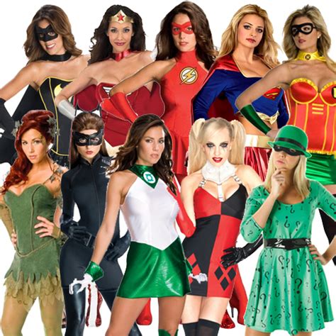 Ladies Adult Licensed Superhero Fancy Dress Costume Halloween Outfit New Mask Ebay