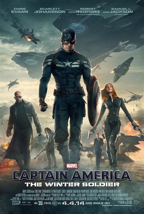 Captain America 2 Poster Us Full