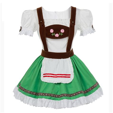 German Beer Girl Costume Sexy Adult Garden Party Fantasy Cosplay Black Friday Maid Deguisement