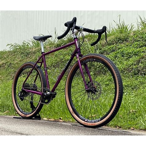 Soma Double Cross Disc Frame Cm Purple Modern Bike