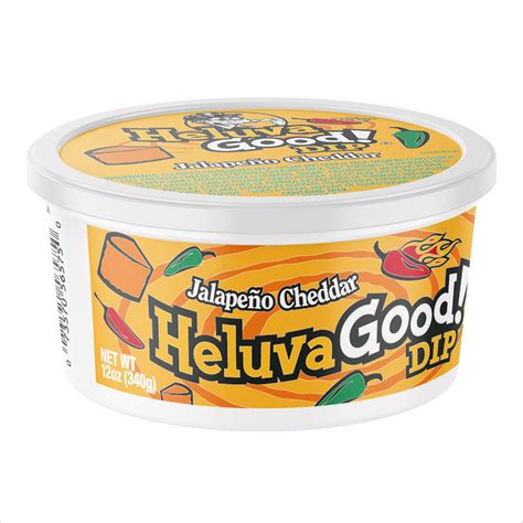Heluva Good Jalapeño Cheddar Cheese Dip Deli Made 12 Oz