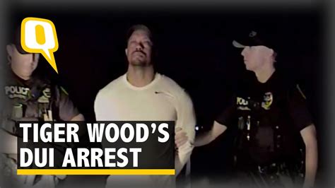 Police Release Video Of Tiger Woods Dui Arrest Youtube