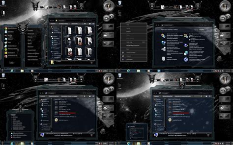 Windows 7 Themes Glass Black By Customizewin7 On Deviantart