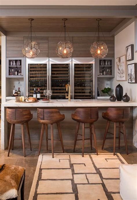 Kick back with a cocktail with the top 70 best home wet bar ideas. 27 Stylish Basement Bar Décor Ideas - DigsDigs
