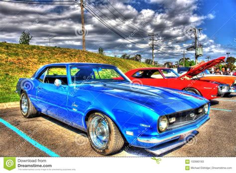 Classic 1960s American Chevy Camaro Ss Editorial Stock Photo Image Of