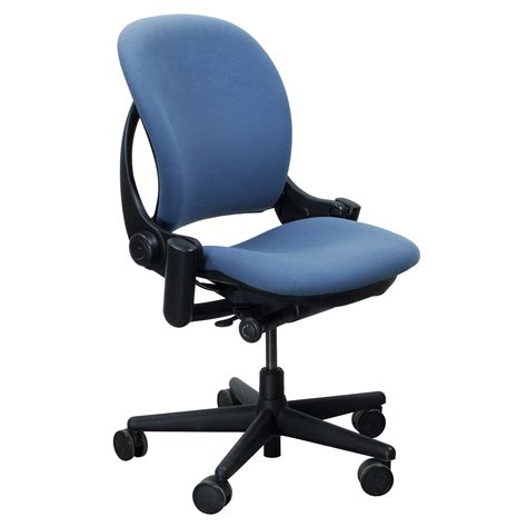 Steelcase Leap Used Task Chair, Light Blue - National ...