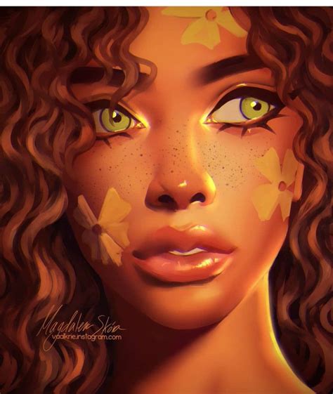 Instagram Of This Artistmyshkachan Black Girl Magic Art Black Girl