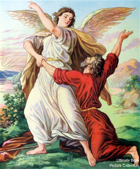 Genesis Bible Pictures Jacob Wrestling With The Angel