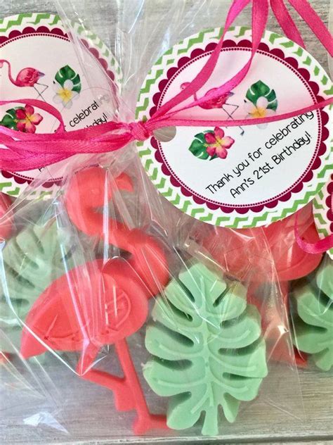Create A Unique Memorable Party Gift With Flamingo Soap Party Favors
