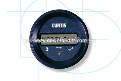 Original Curtis 841r48bn110020 48v Serial Data Display Battery Gauge