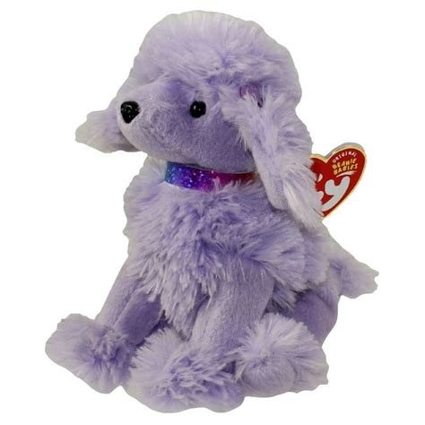 Ty Beanie Baby Demure The Purple Poodle 55 Inch