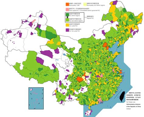 The urban population of all chinese cities and counties with more than 750,000 urban inhabitants by census years. List of cities in China - Wikipedia