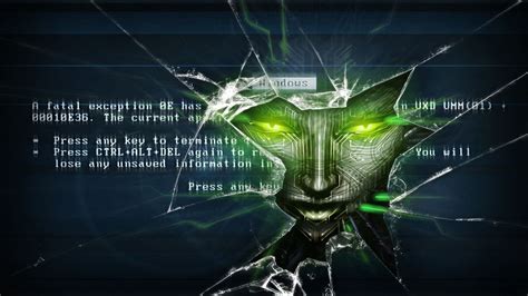 Free Download System Shock Shodan Wallpaper One Of My Favorites Out Of