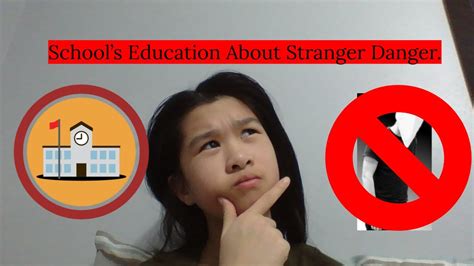 Schools Education About Stranger Danger Youtube