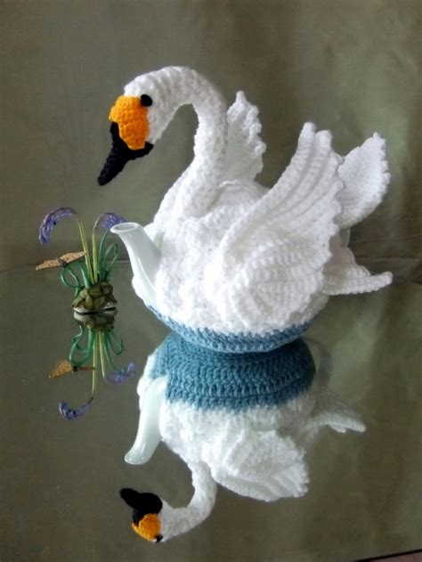 242 Best Crochet Swans Images On Pinterest Swans Crochet Animals And