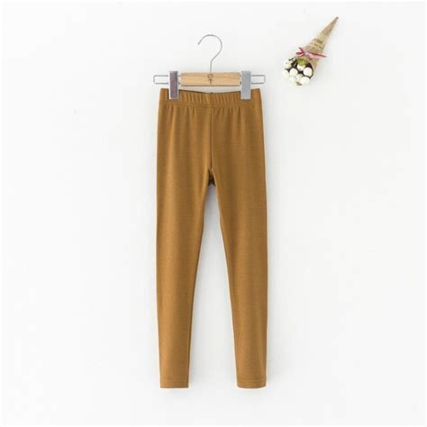 Buy 2017 Spring Autumn Girls Pants Cotton Elestic