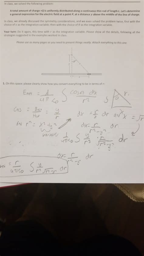 solved in class we solved the following problem a total