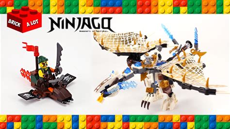 Lego Ninjago Zanes Skybound Dragon 2 Unofficial Set Speed Build