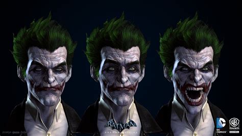 Batman Arkham Origins Joker Blendshapes Jocelyn Zeller Joker