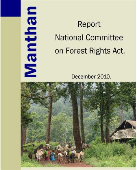Report National Committee On Forest Rights Act — Slic
