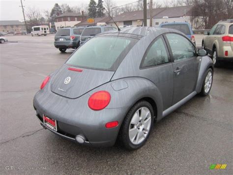 2003 Platinum Grey Metallic Volkswagen New Beetle Turbo S Coupe