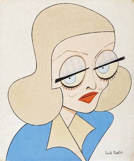 Bette Davis Original Caricature Painting By Montiel 0605 On Oct 18