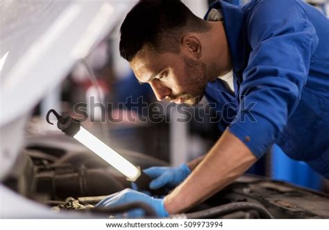 Car Service Repair Maintenance People Concept Stock Photo Edit Now