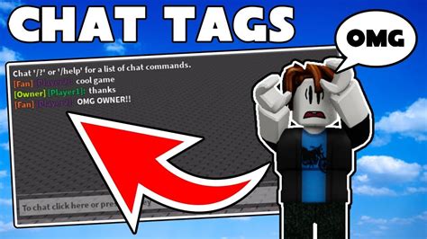 How To Add Chat Tags In Roblox Studio Working 2023 Youtube