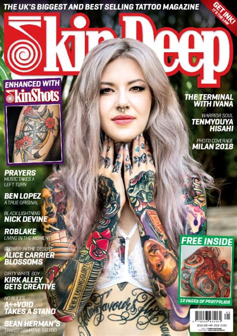 Inked goes beyond tattoos, and delves into other manly subjects like style and gadgets. Skin Deep Tattoo Magazine (Digital) - DiscountMags.com