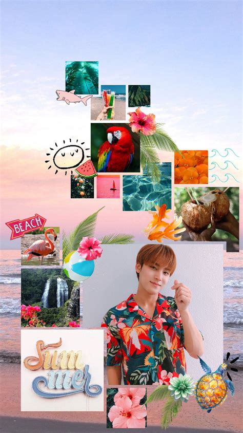 Aesthetic Summer Collage Wallpapers Wallpaper Cave