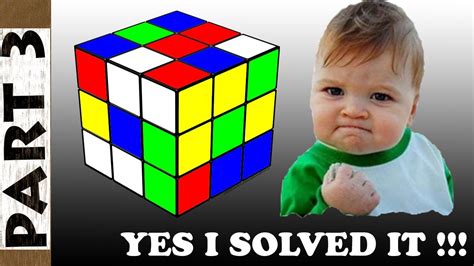 How To Solve A 3x3x3 Rubiks Cube Solution Step By Step For Beginners