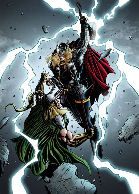 Cgi Thor Vs Loki Blood Brother