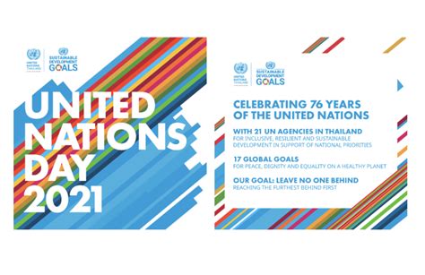 United Nations Day 24 October Unday United Nations In Thailand