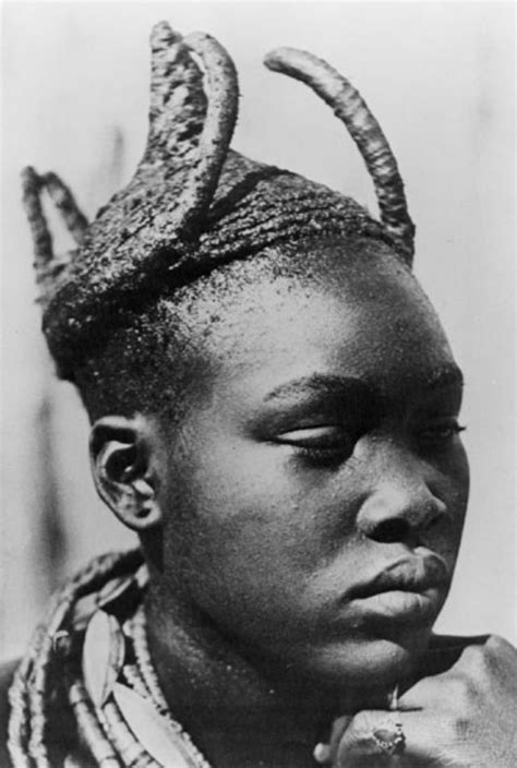 25 Vintage Portraits Of African Women With Their Amazing Traditional Hairstyles ~ Vintage
