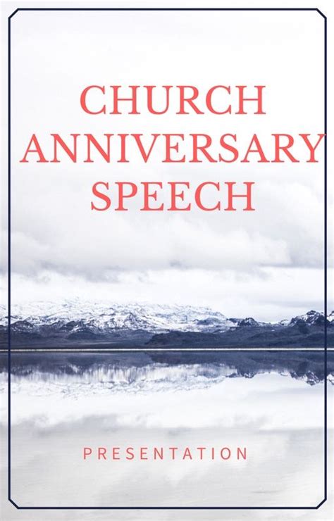 Church Anniversary Welcome Speeches Anniversary Words