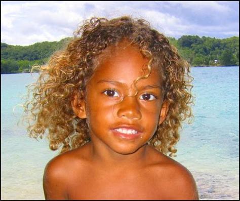 African Tribe With Blond Hair And Blue Eyes Parks Tharguien